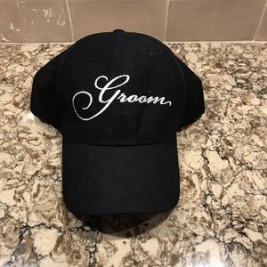Groom baseball hat